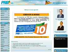 Tablet Screenshot of prb10rs.org.br